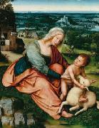 Madonna and Child with the Lamb, Quentin Matsys